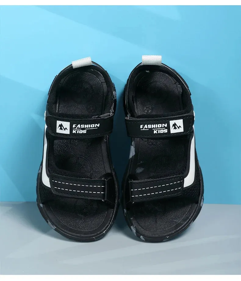 Trendy Kids Camouflage Beach Strap Sandals
