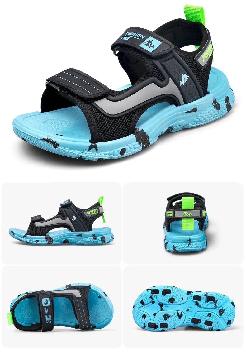 Trendy Kids Camouflage Beach Strap Sandals