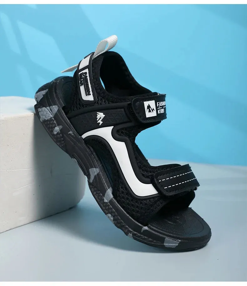 Trendy Kids Camouflage Beach Strap Sandals