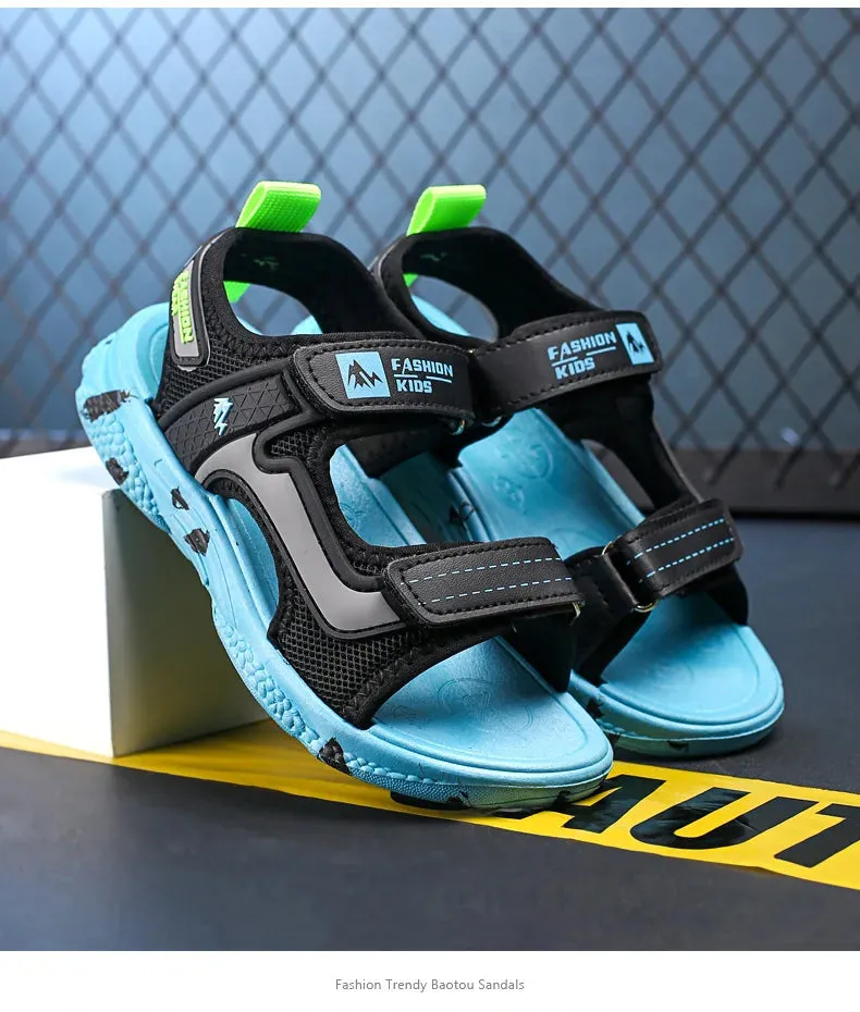 Trendy Kids Camouflage Beach Strap Sandals