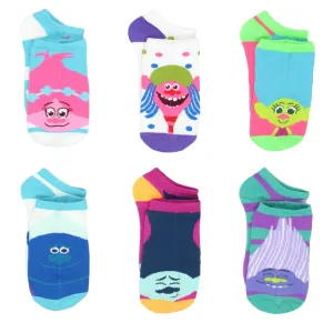 Trolls Movie Socks 6-Pack