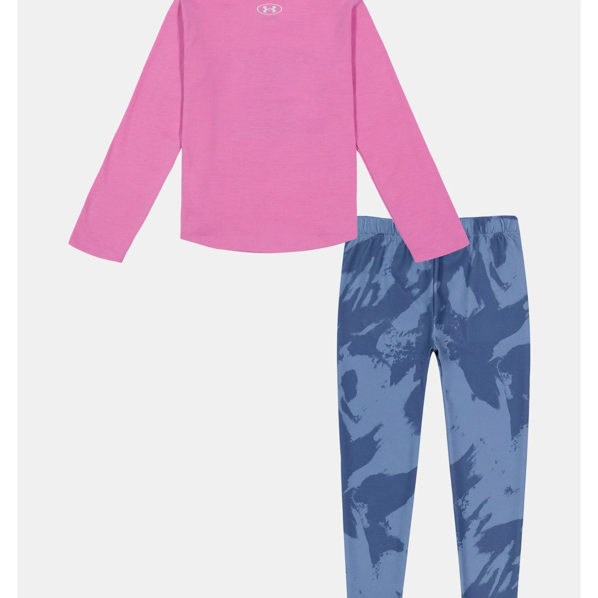 Under Armour Girls' UA Plume Wave Icon Set - Island Orchid