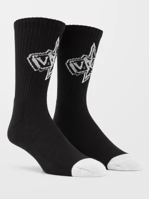V Ent Noa Deane Socks - BLACK