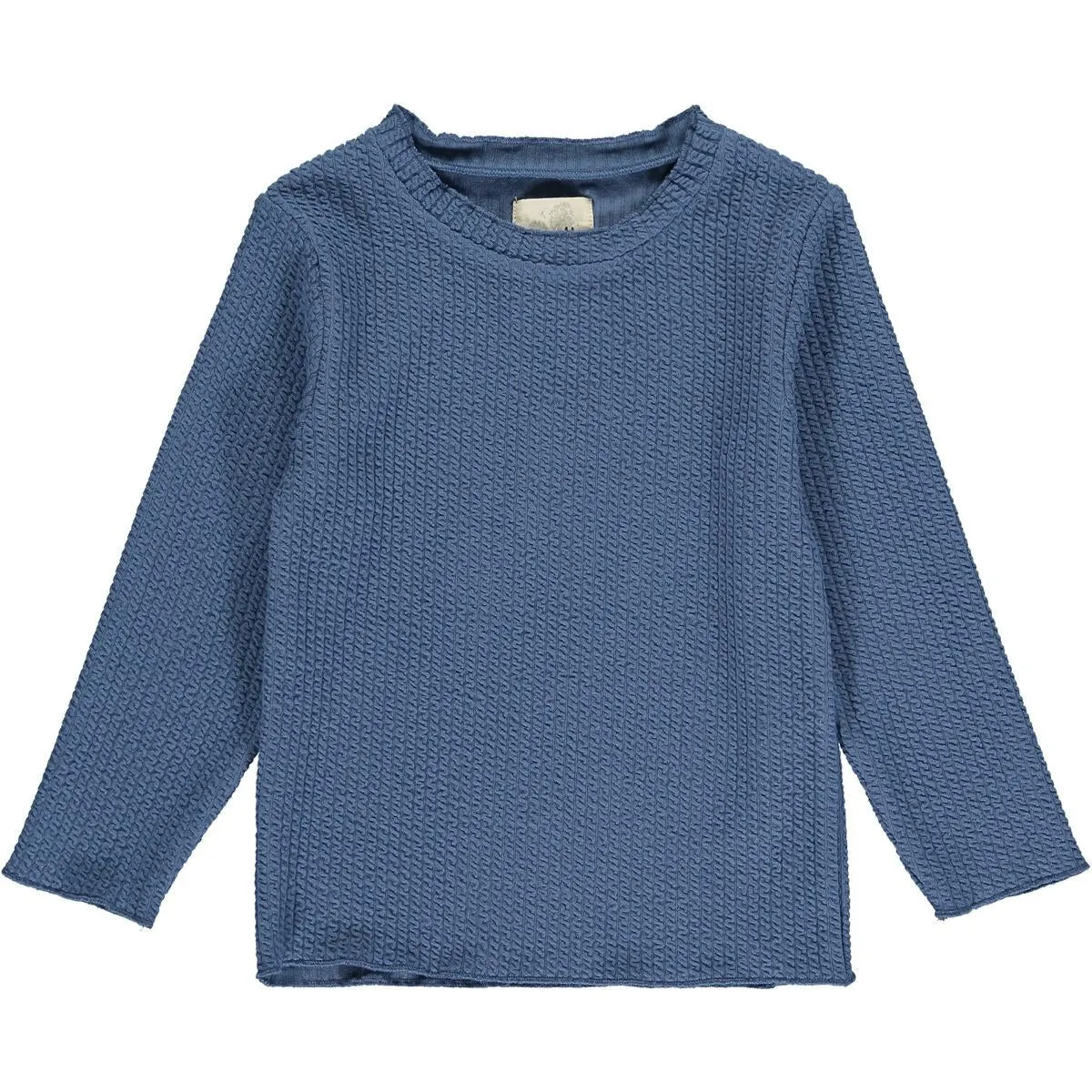 Vignette Blue Kennedy Mock Turtle Neck