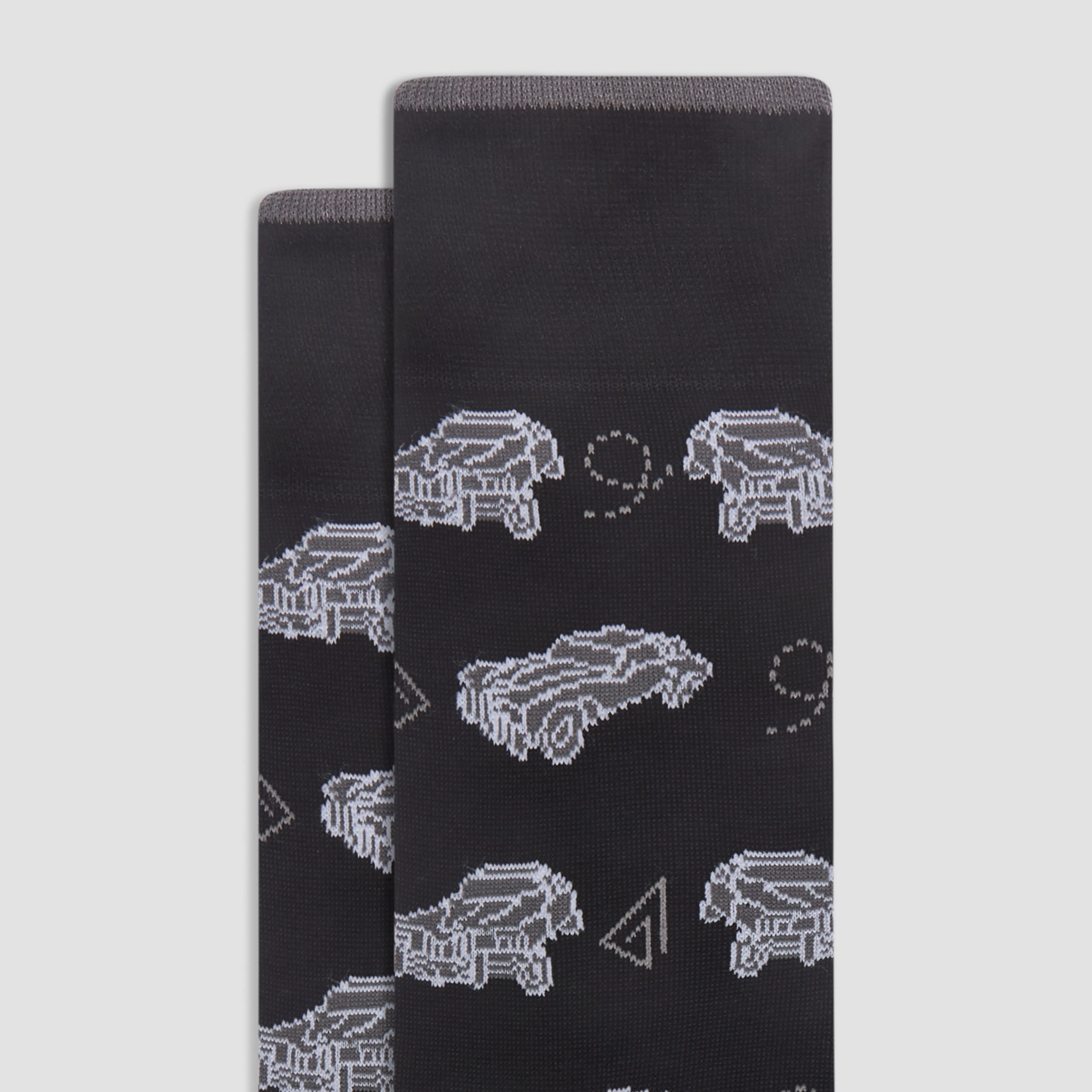 Vintage Car Mid-Calf Socks