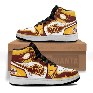 Washington Commanders Kid J1s Sneakers Custom
