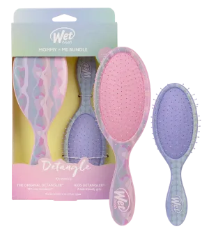 WetBrush Pro Detangler Mummy & Me Pearl Bundle