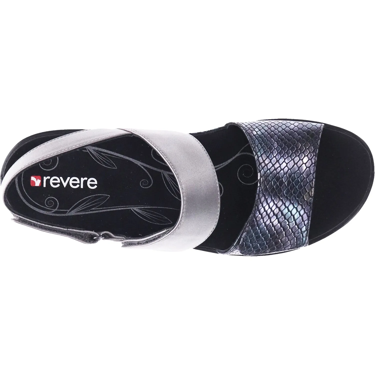 Women's Revere Como Slate Interest Leather