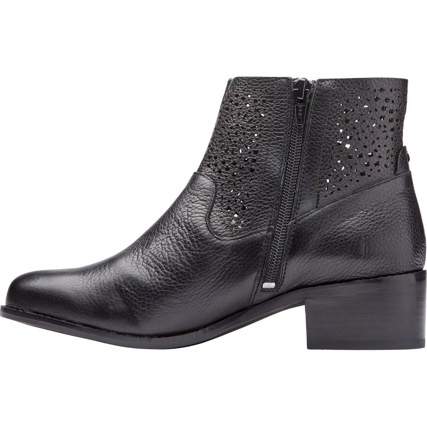 Women's Vionic Luciana Perf Black Leather