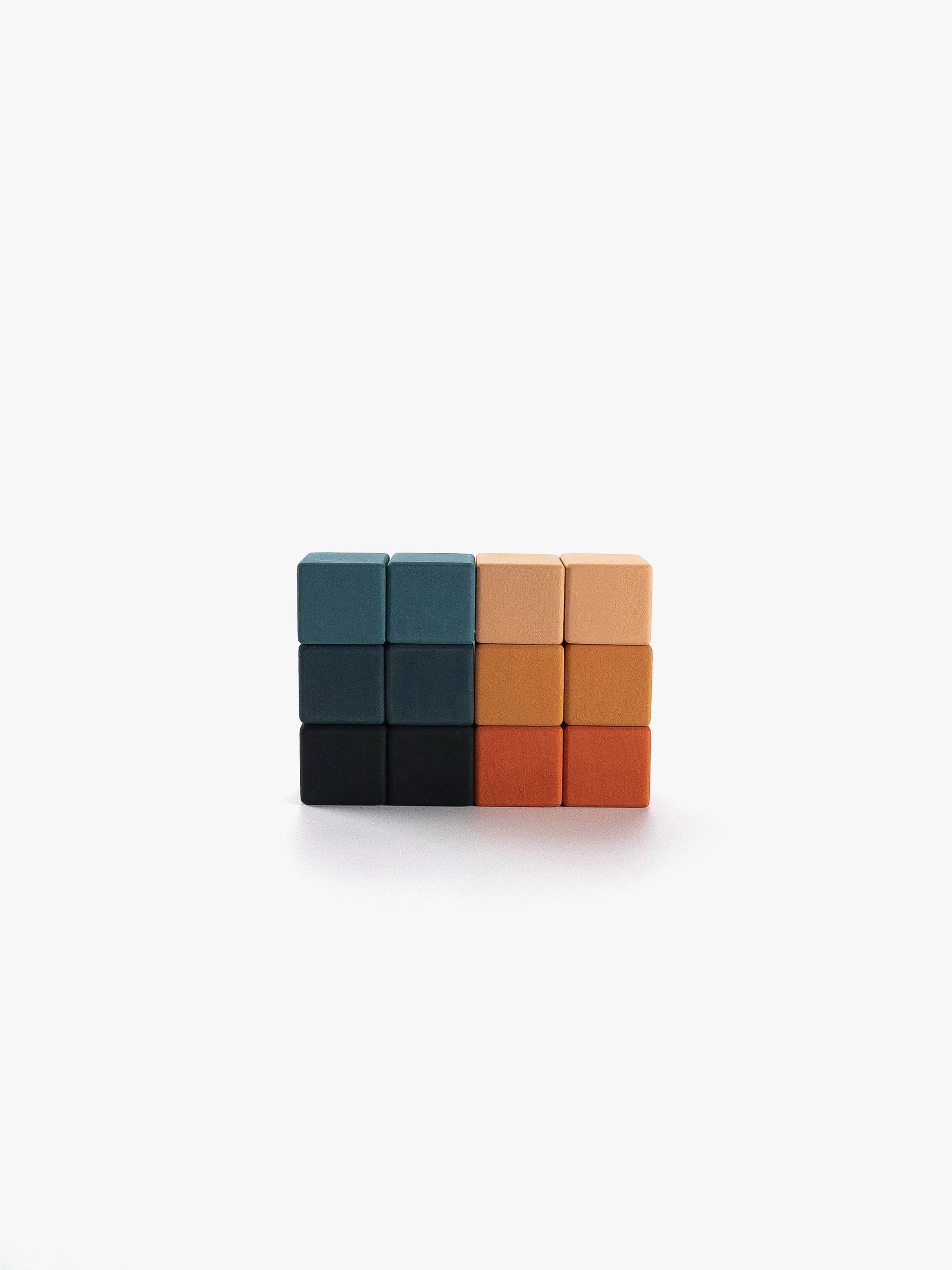 Wooden Blocks Set - 12pcs